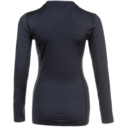 ENDURANCE Power langarm Trainingsshirt Damen 1001 - black 40