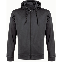 ENDURANCE Dereff Kapuzenjacke Herren 1111 - black melange S