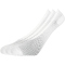 3er Pack ENDURANCE Coter Quick Dry Füßlinge Damen 1002 - white 31-34