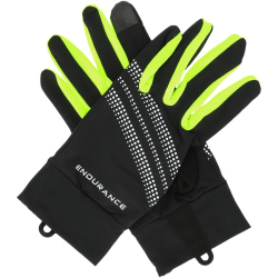 ENDURANCE Sherman Laufhandschuhe 5001 - safety yellow XS
