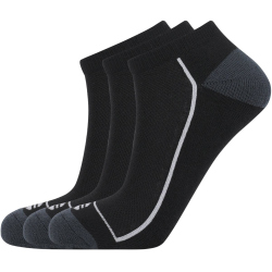 3er Pack ENDURANCE Boron Low Cut Socken 1001 - black 31-34