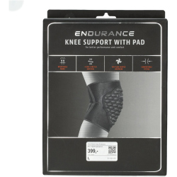 ENDURANCE Protech Knieschutz 1001 - black XXS