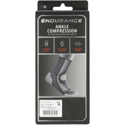 ENDURANCE Protech Knöchelkompression 1001 - black S