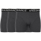 3er Pack ENDURANCE Burke Boxershorts Herren 1011 - dark grey melange 3XL