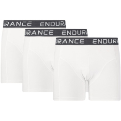 3er Pack ENDURANCE Burke Boxershorts Herren 1002S - white 3XL