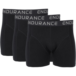 3er Pack ENDURANCE Burke Boxershorts Herren 1001A - blacka 3XL