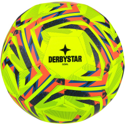DERBYSTAR Goal Fußball Freizeitball gelb/rot/schwarz
