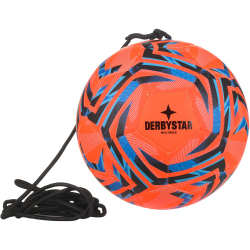 DERBYSTAR Multikick Fußball orange/blau/schwarz
