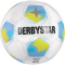 DERBYSTAR Apus TT Fairtrade Fußball Trainingsball weiß/blau/grün