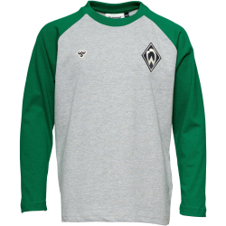 hummel SV Werder Bremen Loose Bee Fan-Langarmshirt 2025/26 Kinder