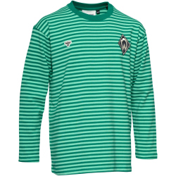 hummel SV Werder Bremen Fan-Langarmshirt 2025/26 Kinder...