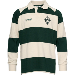 hummel SV Werder Bremen langarm Fan-Poloshirt 2025/26...