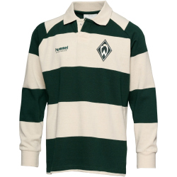 hummel SV Werder Bremen langarm Fan-Poloshirt 2025/26...
