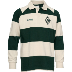 hummel SV Werder Bremen langarm Fan-Poloshirt 2025/26...