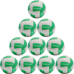 10er Ballpaket hummel hmlEVOLUTION Advanced AR harzfreier Handball für Hallen mit Harzverbot