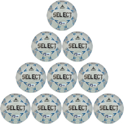 10er Ballpaket Select HBL Handball hellblau 3