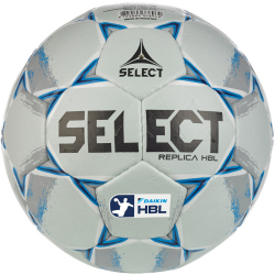10er Ballpaket Select HBL Handball hellblau 3