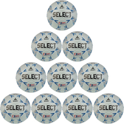 10er Ballpaket Select Planet HBL Handball hellblau 2