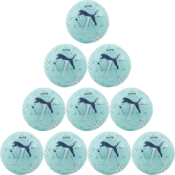 10er Ballpaket PUMA Nova Handball Spielball 01 - electric...