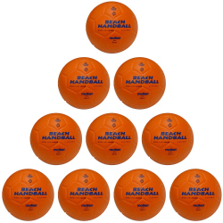 10er Ballpaket molten Beachhandball BH2G orange 1
