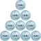 10er Ballpaket Select Campo DB Handball Kinder