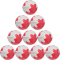 10er Ballpaket hummel hmlSTAR Pro Handball 9437 - off white/red/silver 2