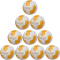10er Ballpaket hummel hmlCLASSIC Match Handball 9447 - off white/orange/gold 3
