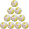 10er Ballpaket hummel hmlCLASSIC Training Handball Kinder 9429 - off white/yellow/light blue 1