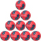 10er Ballpaket hummel hmlCLASSIC Energizer Handball Kinder 3723 - red/marine/light blue 1