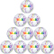 10er Ballpaket Select Rainbow Special Handball multicolor 1