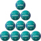 10er Ballpaket molten H2A1800-GB Handball Trainingsball grün/blau 2