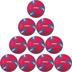 10er Ballpaket erima Flash Handball Trainingsball...