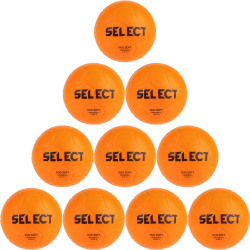 10er Ballpaket Select Duo Soft Handball Kinder orange 0