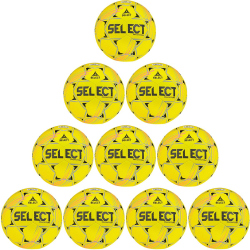 10er Ballpaket Select Phantom DB Handball gelb/pink/grau 3