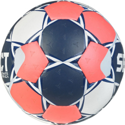 10er Ballpaket Select EHF Euro 2026 Handball blau/rot 0
