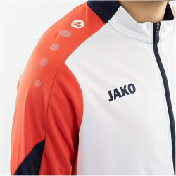 JAKO Dynamic Polyesteranzug 026 - weiß/coral/marine S