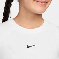 NIKE Sportswear Slim Cropped Ribbed T-Shirt Mädchen