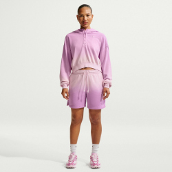 NIKE Sportswear Phoenix Fleece Mid-Waist Dip Shorts Damen