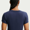 NIKE Sportswear Chill Knit Mid Cropped T-Shirt Damen 410 - midnight navy XS