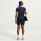 NIKE Sportswear Chill Knit Mid Cropped T-Shirt Damen 410 - midnight navy XS