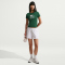 NIKE Sportswear Chill Knit Mid Cropped T-Shirt Damen 327 - sport green XS