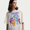 NIKE Sportswear Classic Oversize T-Shirt Damen 133 - sail M