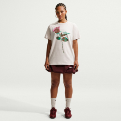 NIKE Sportswear Classic T-Shirt Damen 072 - light bone S