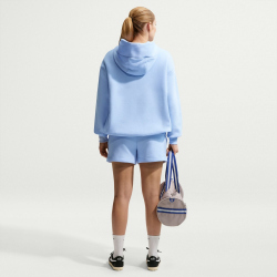 NIKE Sportswear Phoenix Fleece French Terry Oversize Hoodie Damen 407 - hydrogen blue/black XS