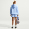 NIKE Sportswear Phoenix Fleece French Terry Oversize Hoodie Damen 407 - hydrogen blue/black XS