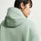 NIKE Sportswear Phoenix Fleece French Terry Oversize Hoodie Damen 037 - steam/black XS
