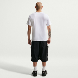 NIKE Sportswear T-Shirt Herren 101 - white/electric green S
