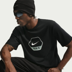 NIKE Sportswear T-Shirt Herren 011 - black/igloo S