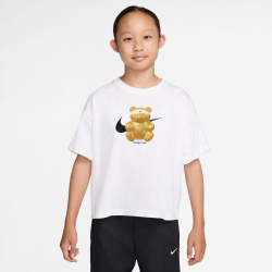 NIKE Sportswear T-Shirt Mädchen 100 - white L (146-156 cm)