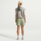 NIKE Fleece Boyfriend Shorts Damen 371 - olive aura XS